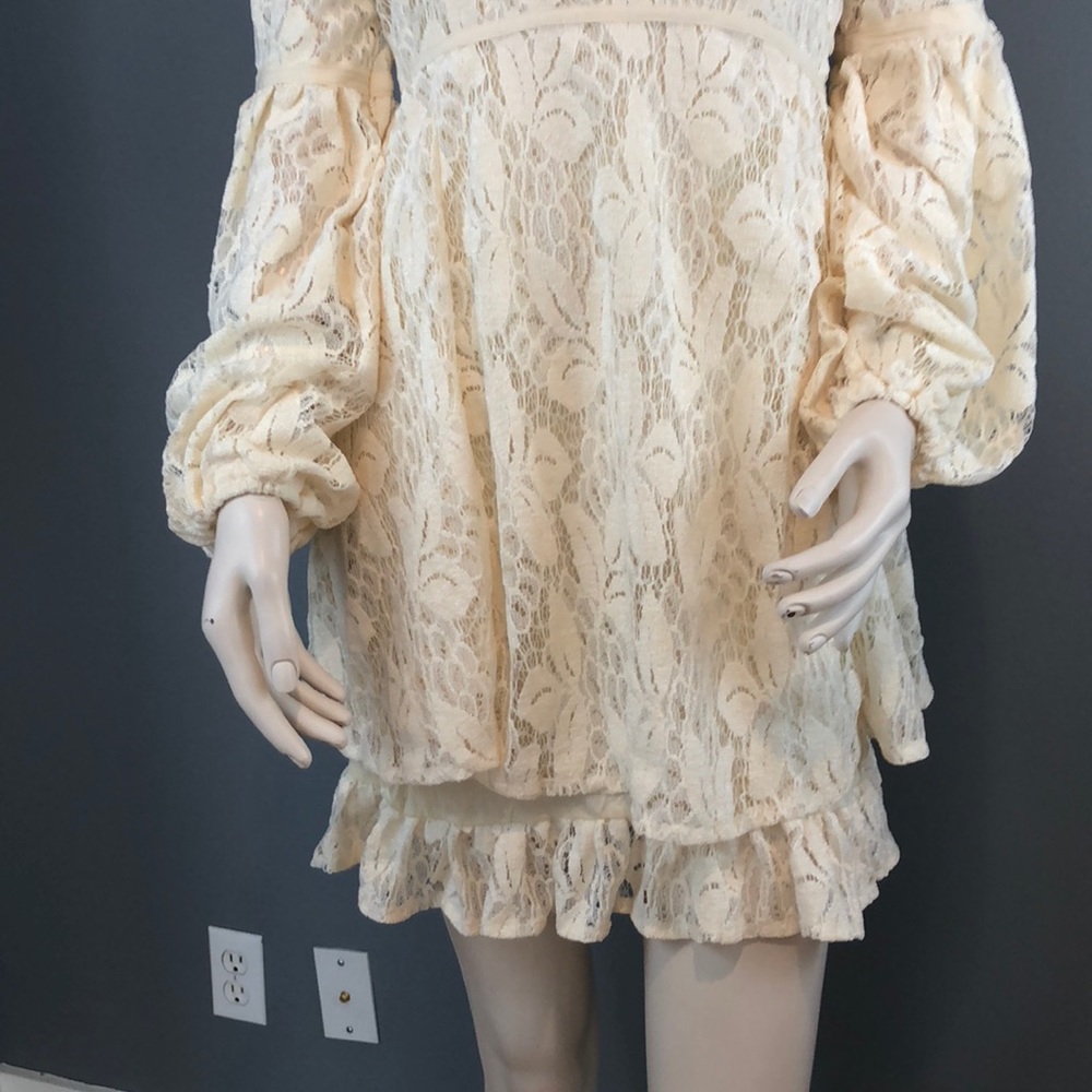 NWT Free People Lace Baby Doll Dress - Picture 4 of 8